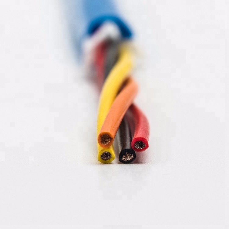 14AWG special PUR drum round reeling instrument cable