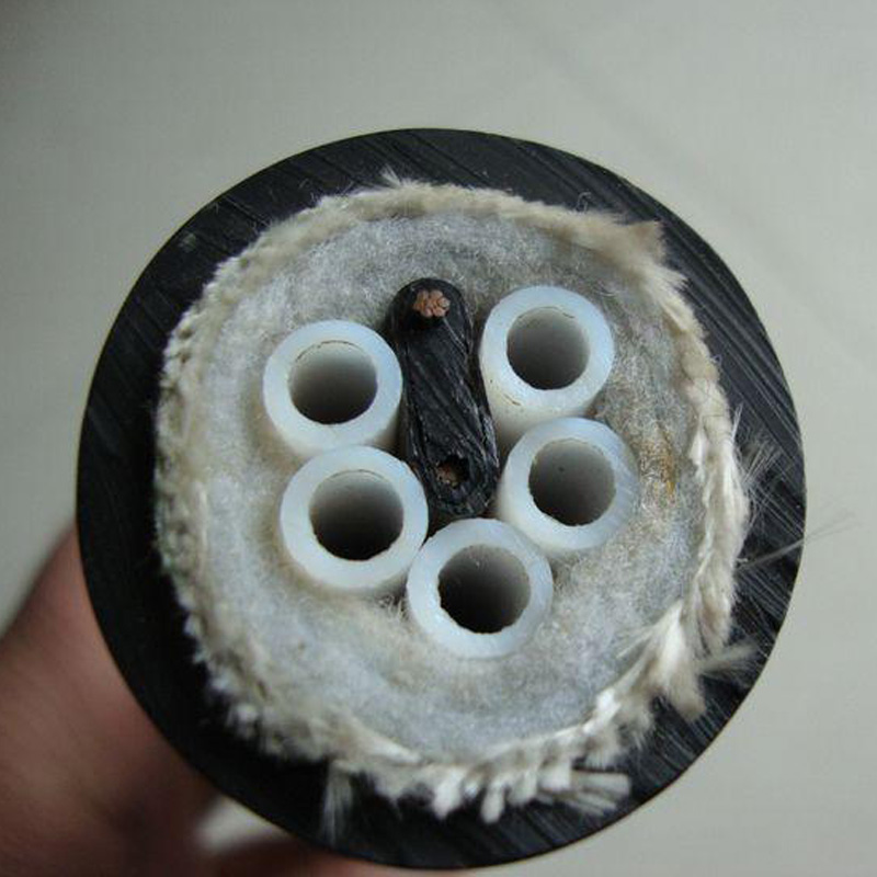 Multi-core electric heating sampling composite tube