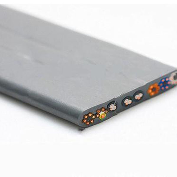 Oil-resistant elevator flat cable TVVBY