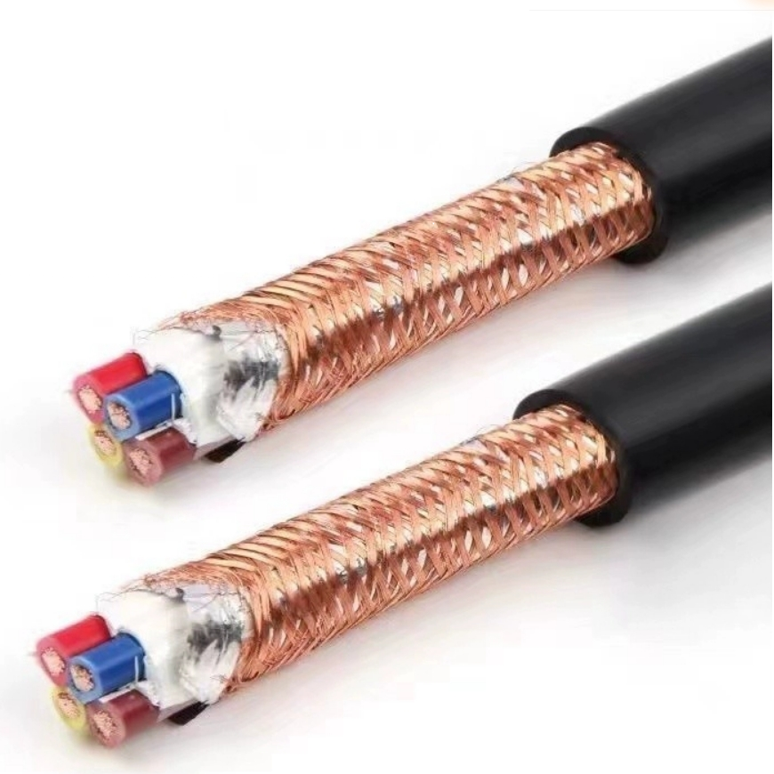 MULTICONDUCTOR, COPPER, PVC INSULATION, PVC SHEATH WITH SCREEN FLAME RETARDANT SHIELDED CONTROL CABLE