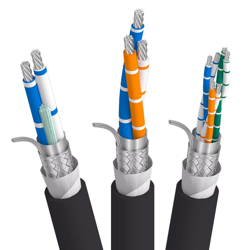 1 Pr 18AWG 22AWG Strand Tinned copper PE Insulation OS TC Braid LSZH Jacket RS485 cable